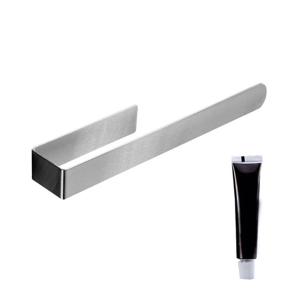 towel racks rail holder kitchen wall mounted shelf durable bar stainless steel storage home modern self adhesive hardware for bathroom